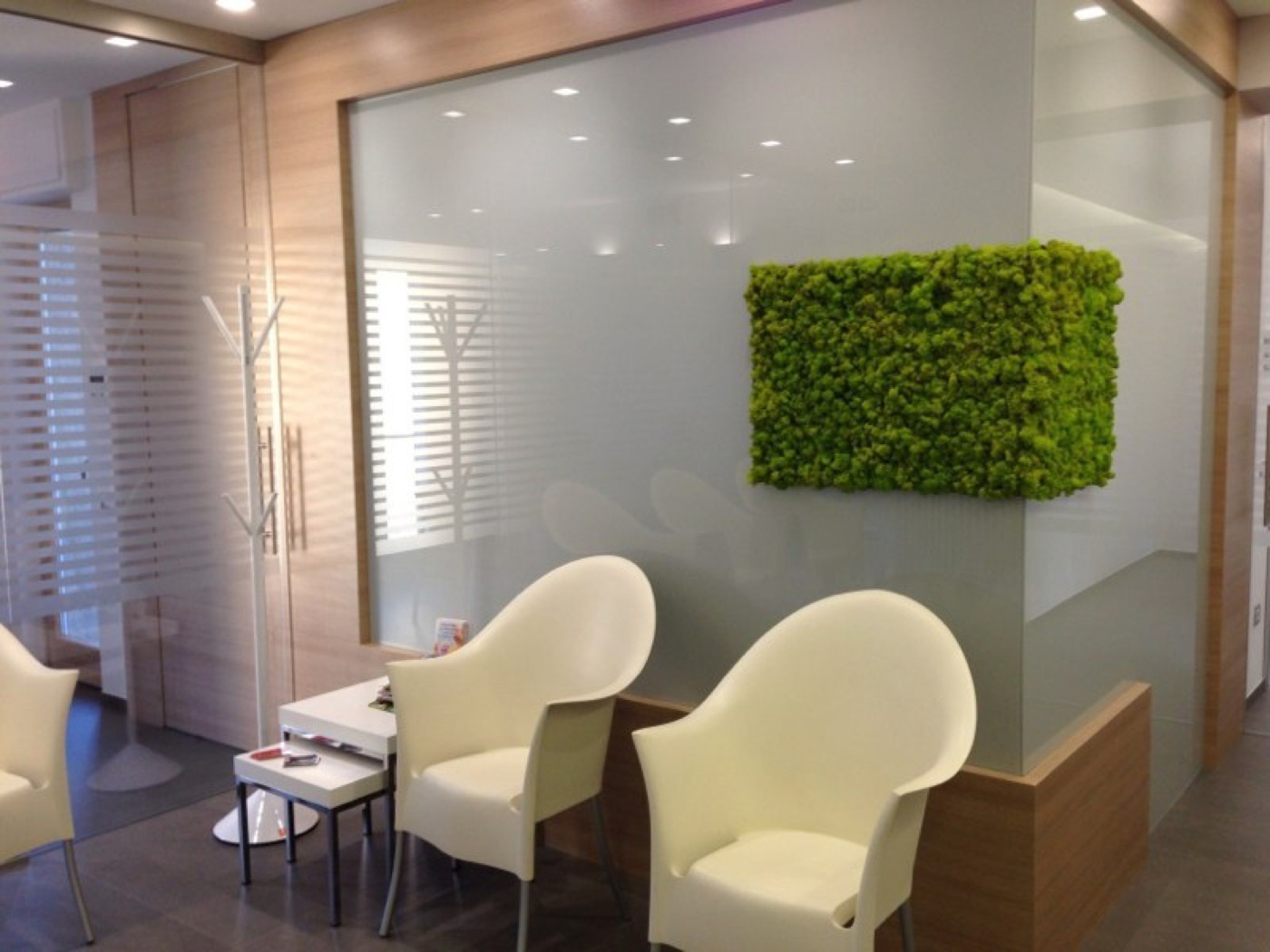 Sala d'attesa dello studio dentistico
